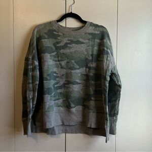Time and Tru Camo Pullover